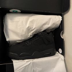 Jordan 4 Black Cat GS sz 6.5/7
