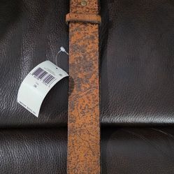 Men's Ralph Lauren RRL Leather Belt Size 34/36