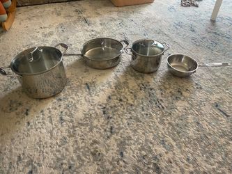 Emeril Stainless Steel 7-Piece Cookware Set