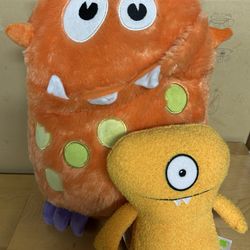 Monster plushies bundle of 2 