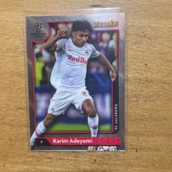 2022 MERLIN KARIM ADEYEMI CARD