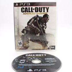 PS3 Call of Duty Advanced Warfare Complete CIB Tested Mint Clean Pristine