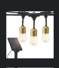 Solar string lights outdoor