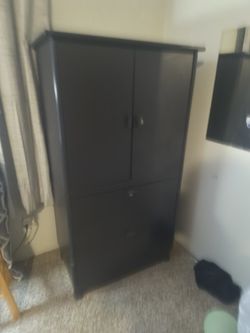 32"L X  57"W  X  19"D Cabinet