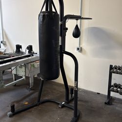punching bag w/ speed bag