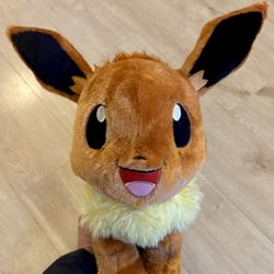 Pokemon Evee Build A Bear 16” Plushy