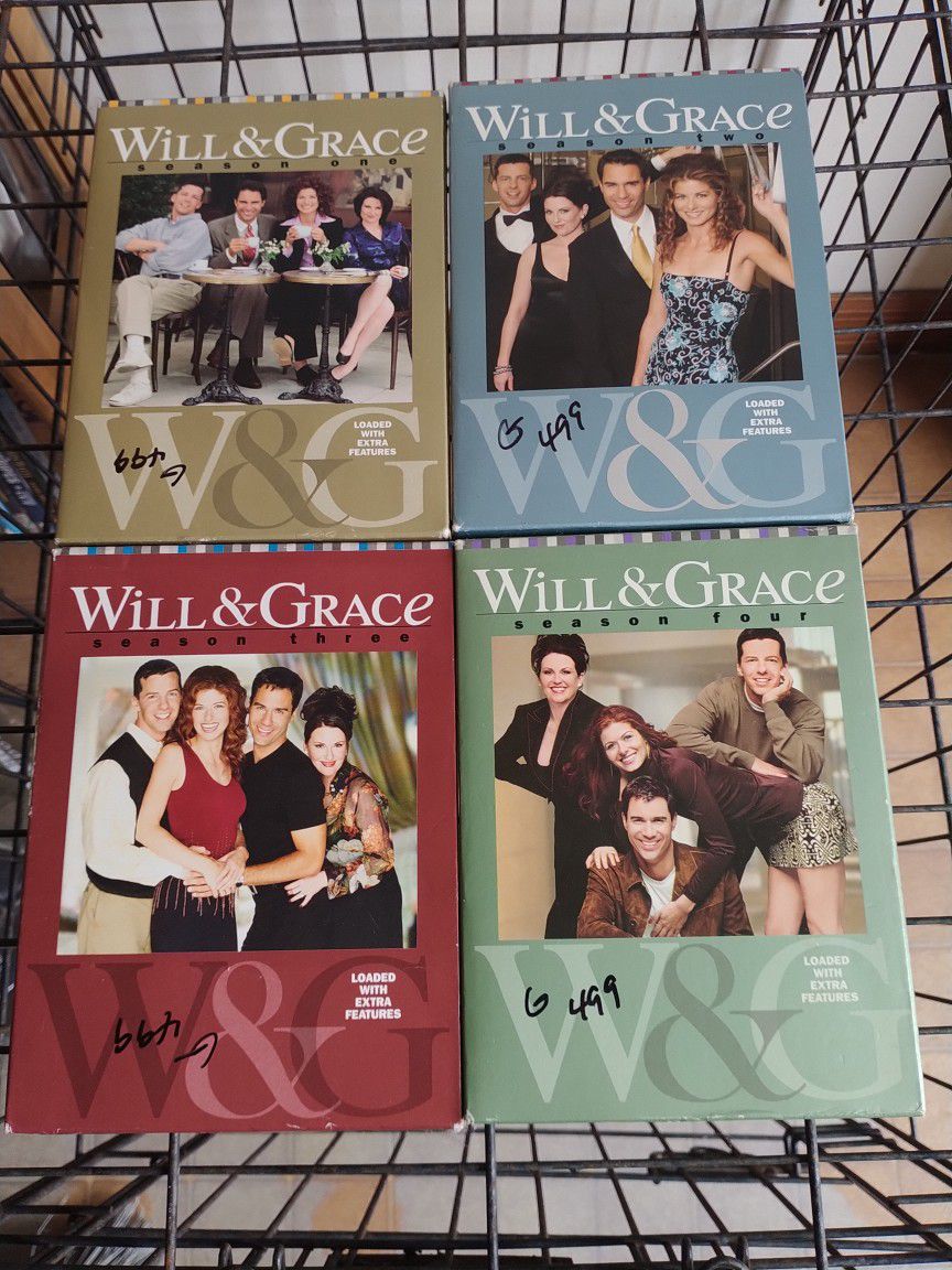 Will And Grace Box Set 4 Seasons