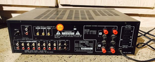 Denon Audio Amplifier PMA-500v for Sale in Glendale, AZ - OfferUp