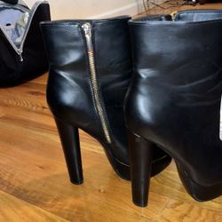 Black Leather Boots 