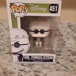 Pop!, Pop Dr Finkelstein, Disney, Toy, Vinyl Figure, 451, Nightmare Before Christmas