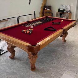 Pool Table 8ft ( Free Delivery & Set Up )