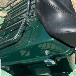 HARLEY DAVIDSON BACKREST TOUR PACK METALLIC GREEN 