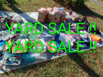 YARD SALE 3/21/26 SAT