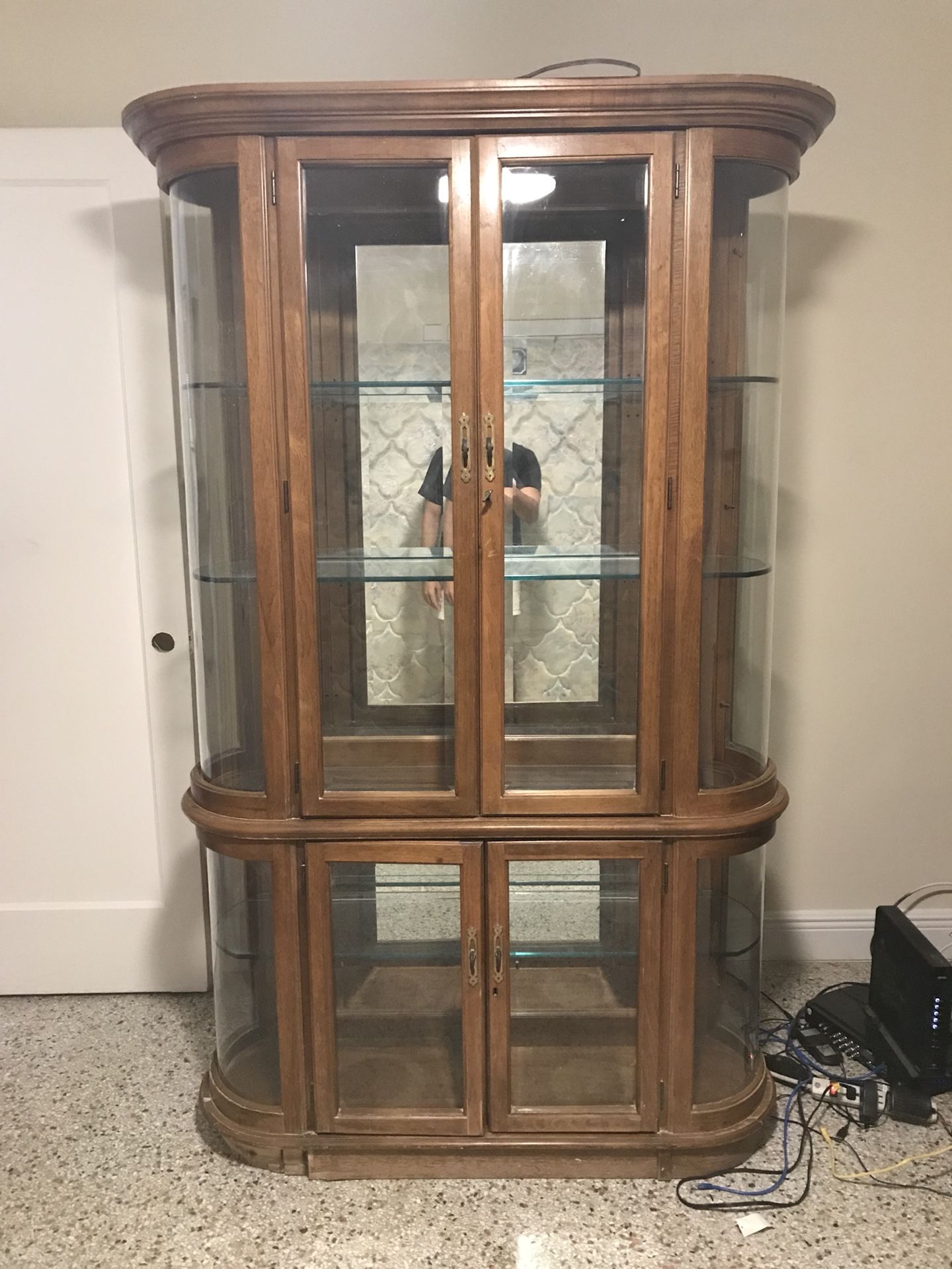 Curio Cabinet • China Cabinet Antique