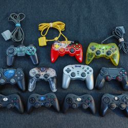 For Parts Or Repair / Untested PlayStation Controllers