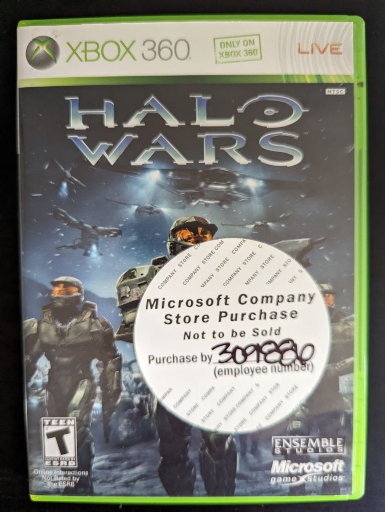 Halo Wars Xbox 360 Game