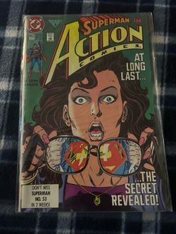 Action Comics #662 Newsstand Edition (1991 DC Comics)
