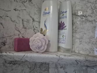 Homemade Flower Soap Bars  - Unscented