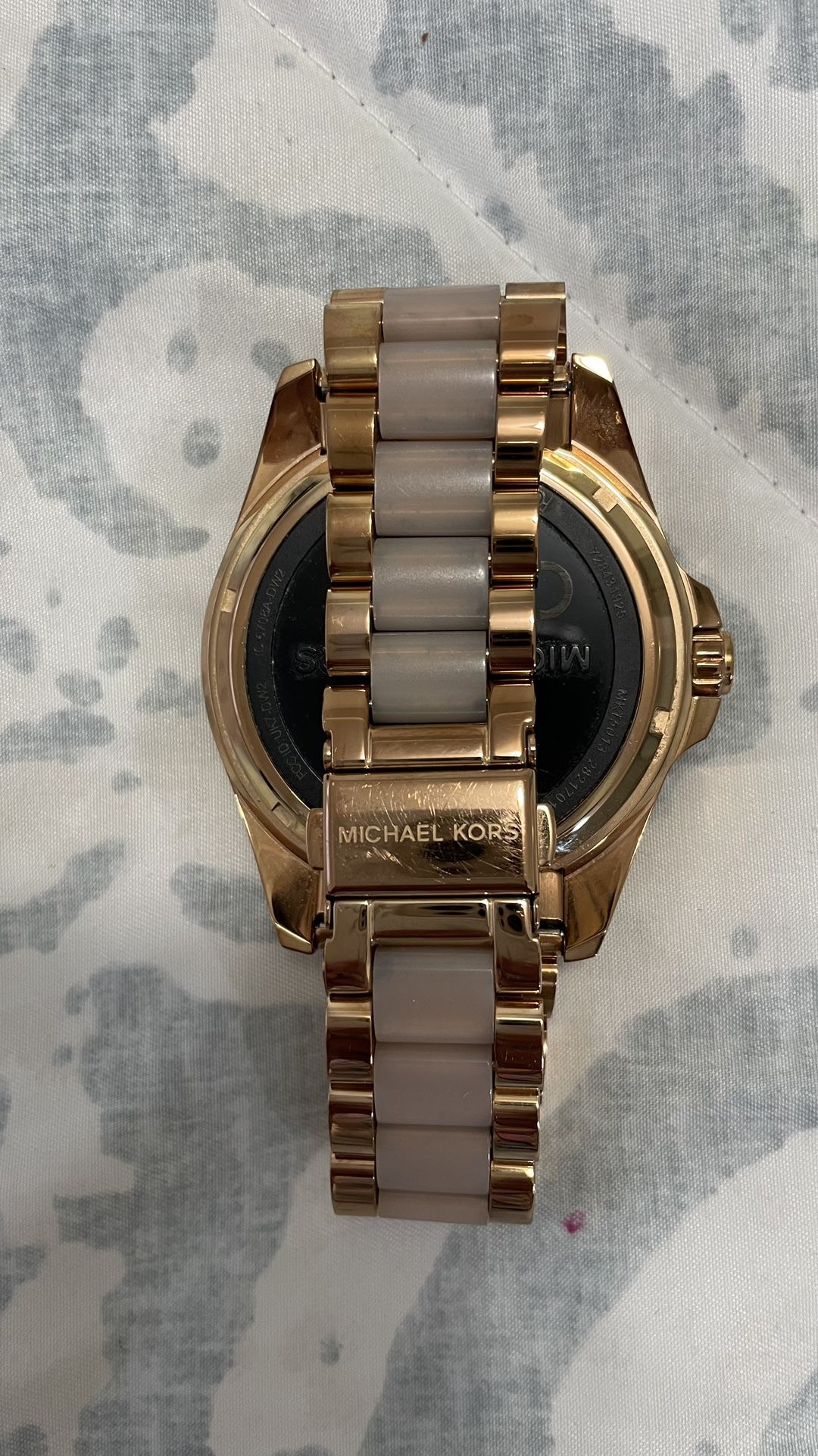 Michael Kors smart Watch Rose Gold Mod dw2c Jewelry Accessories