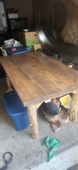 Wood Kitchen Table
