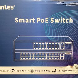 Yuanley 19 Port Ethernet Switch with 16 Port PoE