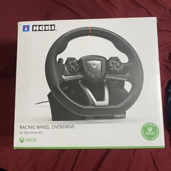 Hori Steering Wheel And Pedals 