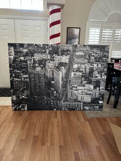 Large Canvas Art Of New York City 