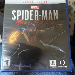 Spider-man Miles Morales Ps4 Launch Editon 
