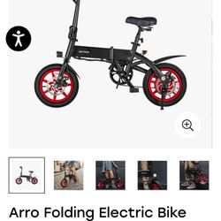 Jetson Arro Folding Electric Bike Brand New