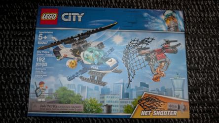 Lego city 60207 sky police drone chase