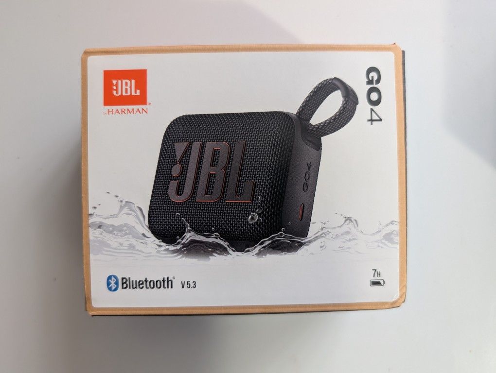 JBL GO 4 Wireless Waterproof Bluetooth Speaker