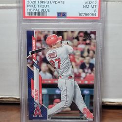 Graded PSA  Baseball Cards Mike  Trout