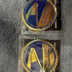 USPS Chief Processing and Distribution Officer Challenge Coins