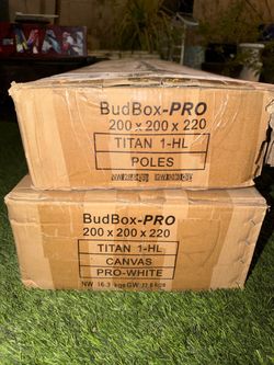 Budbox plant growing room