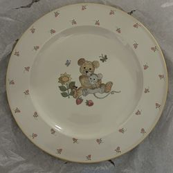 Mikasa 3 piece bowl, plate cup set plus larger snack plate