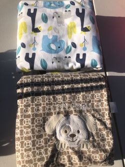 Baby blankets 2 quantity