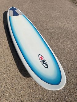 NSP 7’ 6” surfboard