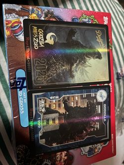 Godzilla trading cards