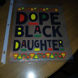 Dope Black Daughter Iron On