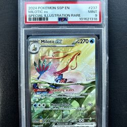 Milotic ex 237/191 Sv08: Surging Sparks Holo- PSA 9