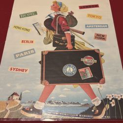Catalina Papers See The World Travel Poster