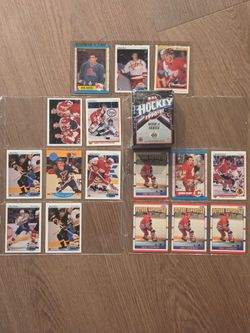 Vintage Hockey Card Lot – Sealed 1990-91 Upper Deck + Sakic Fedorov Bure Rookies