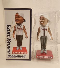 Kane Brown Atlanta Braves Bobblehead Truist Park Stadium Give Away 9/9/26 in Atlanta - NEW