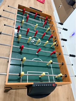 Football Air hockey pool table