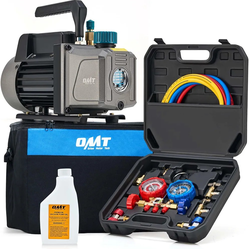 A/C pump with accessories