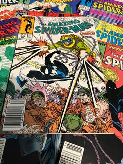 11 AMAZING SPIDER-MAN MINT VINTAGE NEWSSTAND COMIC BOOKS