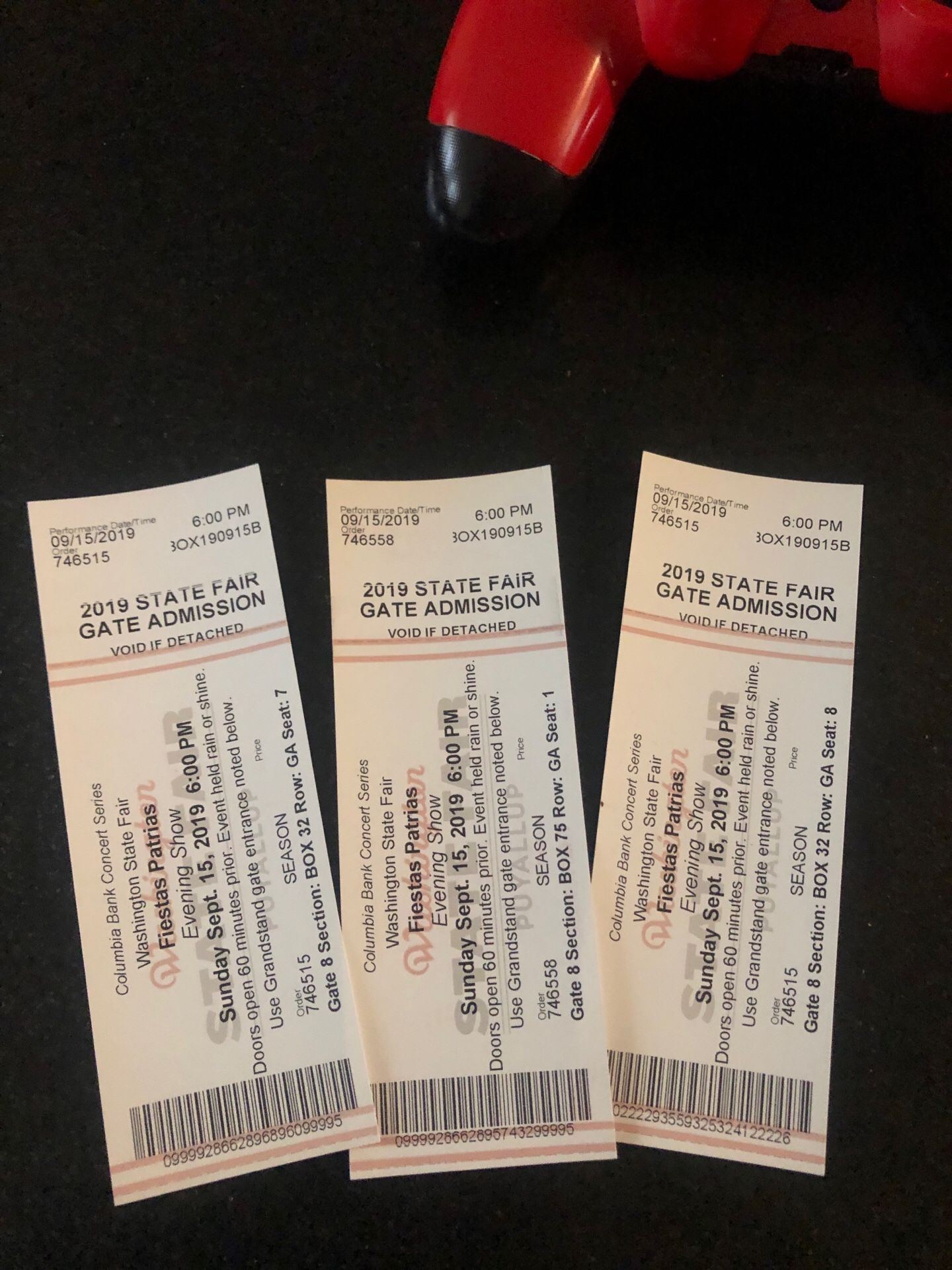 Washington state fair tickets