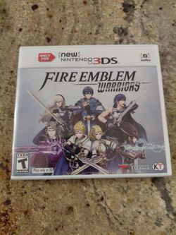Nintendo 3ds fire emblem Warriors