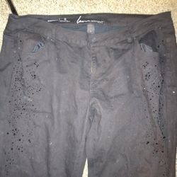 Women's Lane Bryant Plus Size Decalled Pants (26)