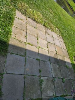 18"x18" concrete pavers